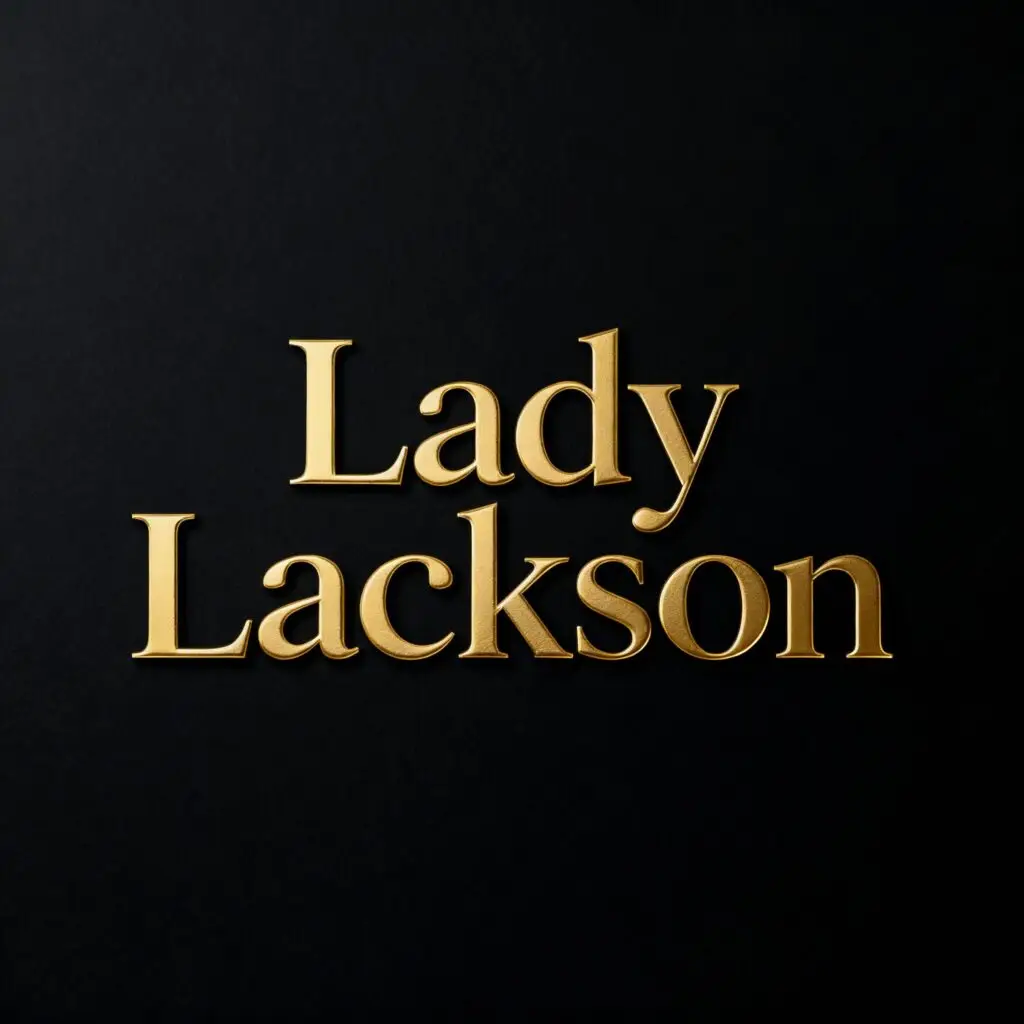 Lady Jackson logo for luxury kaftans, denim wear, and stylish women’s fashion