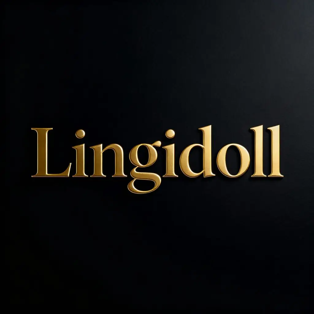 Lingidoll logo for lingerie, bras, panties, bathrobes and babydoll dresses