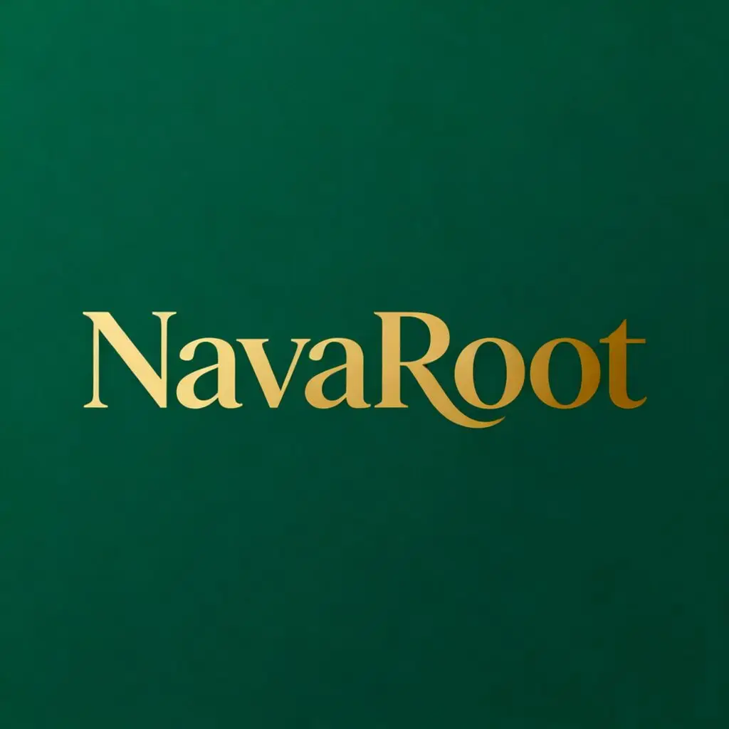 Nava root logo for handmade bags, jackets, koti, umbrella, pocket, pouch dupatta, and bedsheets.
